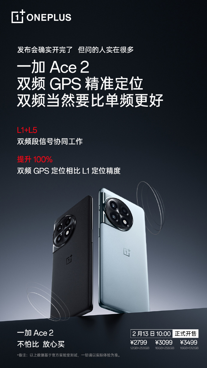 一加ace2支不支持北斗导航,一加ace2pro有双频gps