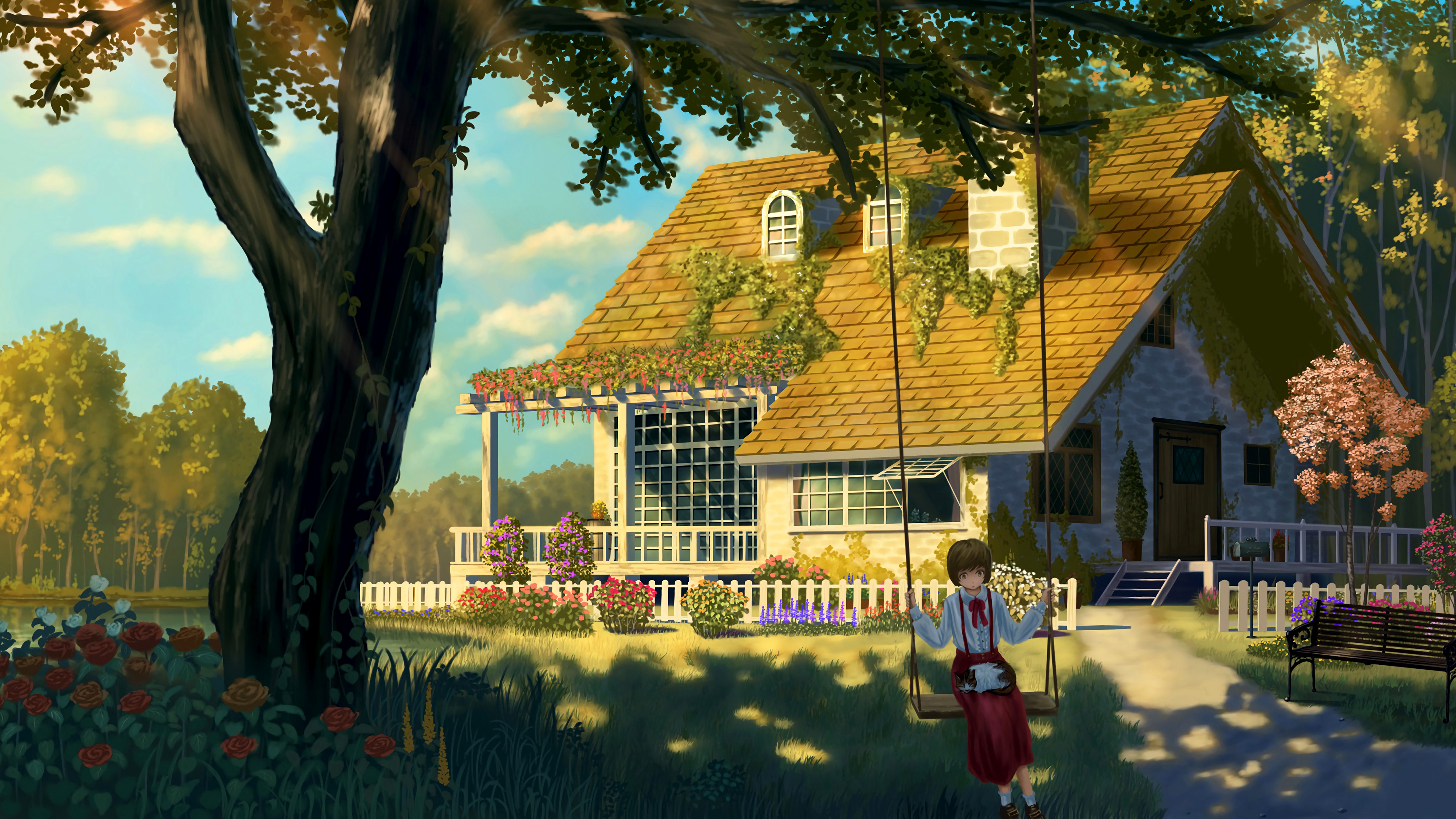 好看的电脑桌面壁纸高清全屏可爱,电脑桌面壁纸怎么设置自己的图片