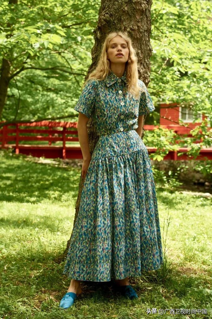 夏日穿搭森女系,森系慵懒风夏季