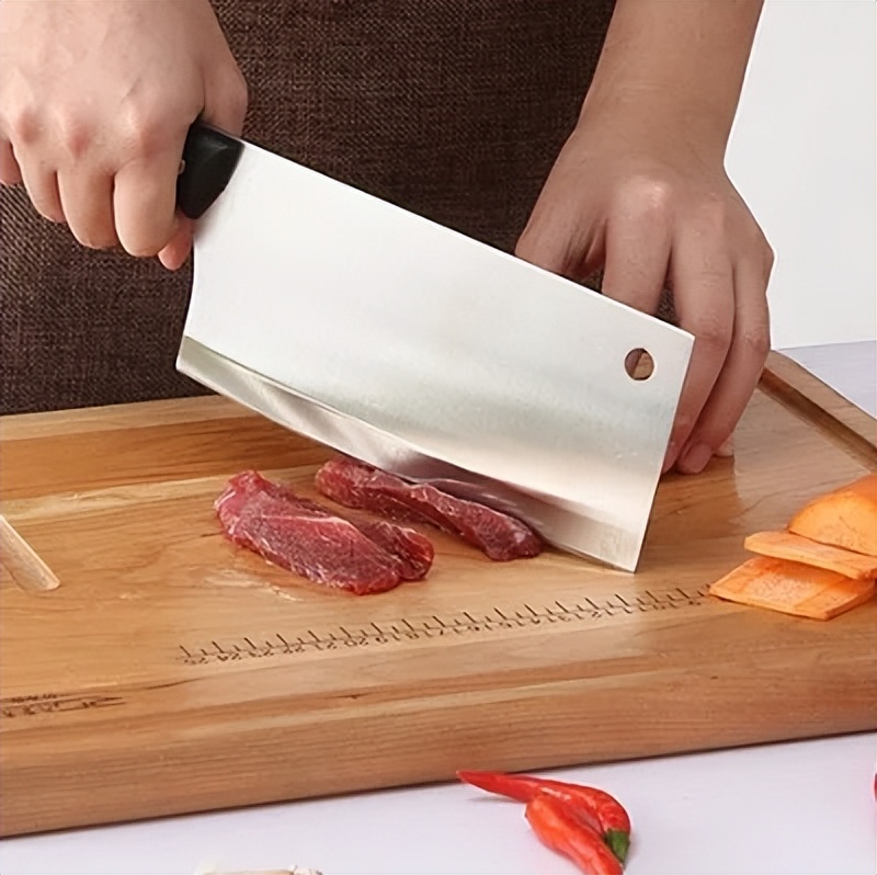 菜刀选购攻略,做了几十年菜的阿姨