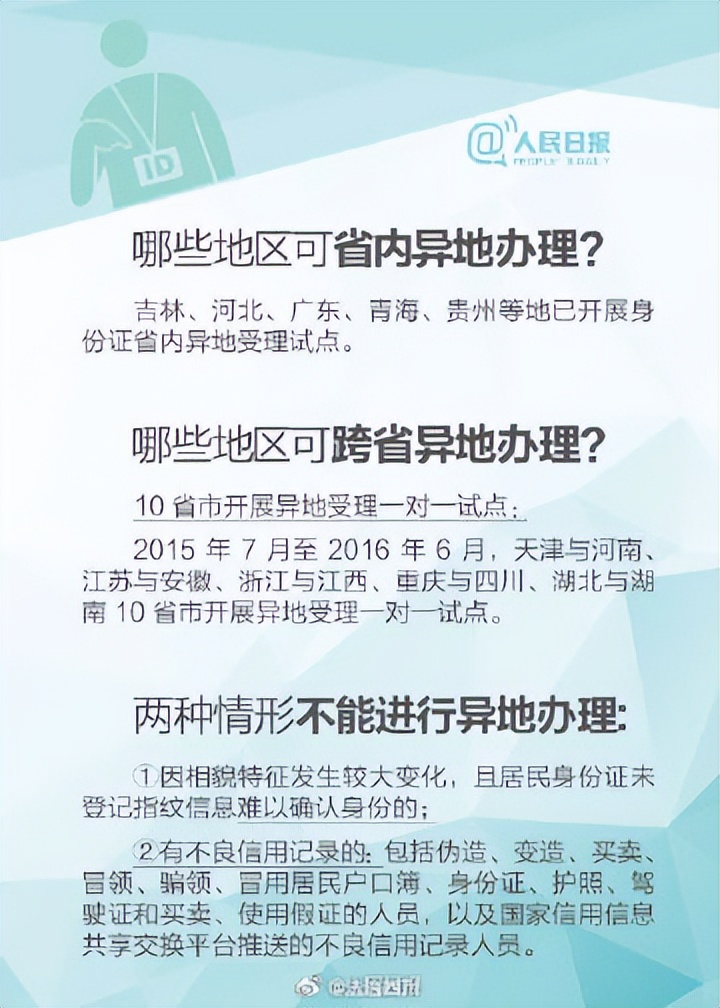身份证丢了不用户口本怎么补办,15岁孩子身份证丢了可以异地办吗