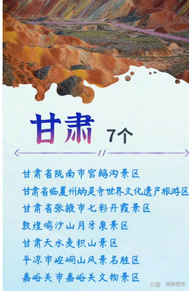 318个5a级景区你最想去哪一个呢,中国aaaaa级旅游景点有哪些