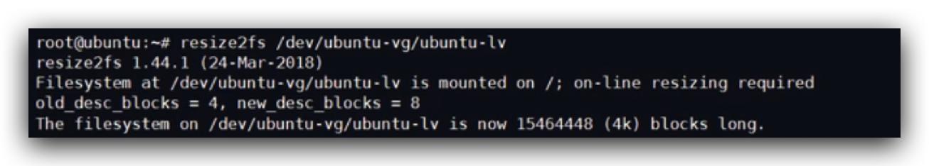 lvm磁盘扩容,k8s容器检测磁盘空间