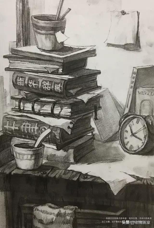 清华美院素描静物,清华美院2016年校考素描