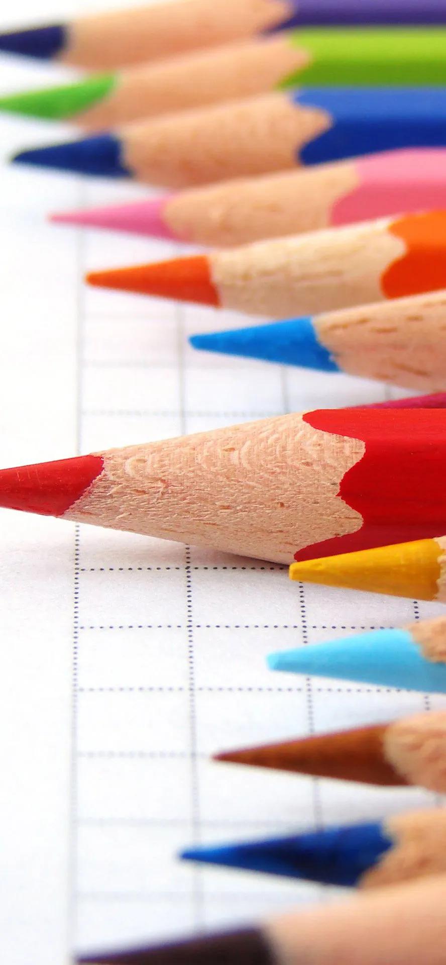 壁纸上的铅笔痕迹怎么清除,手机壁纸彩铅画