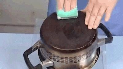 不锈钢锅烧糊了锅底怎么去黑如新,不粘锅锅底烧了发黄如何处理