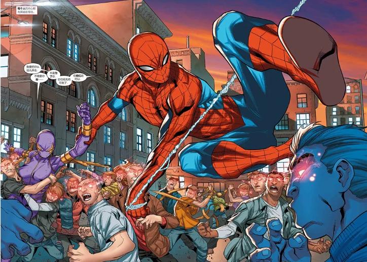 漫威漫画表现力,漫威致敬漫画片段