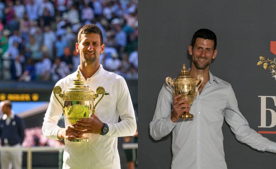 德约赢得总冠军,德约家的奖杯