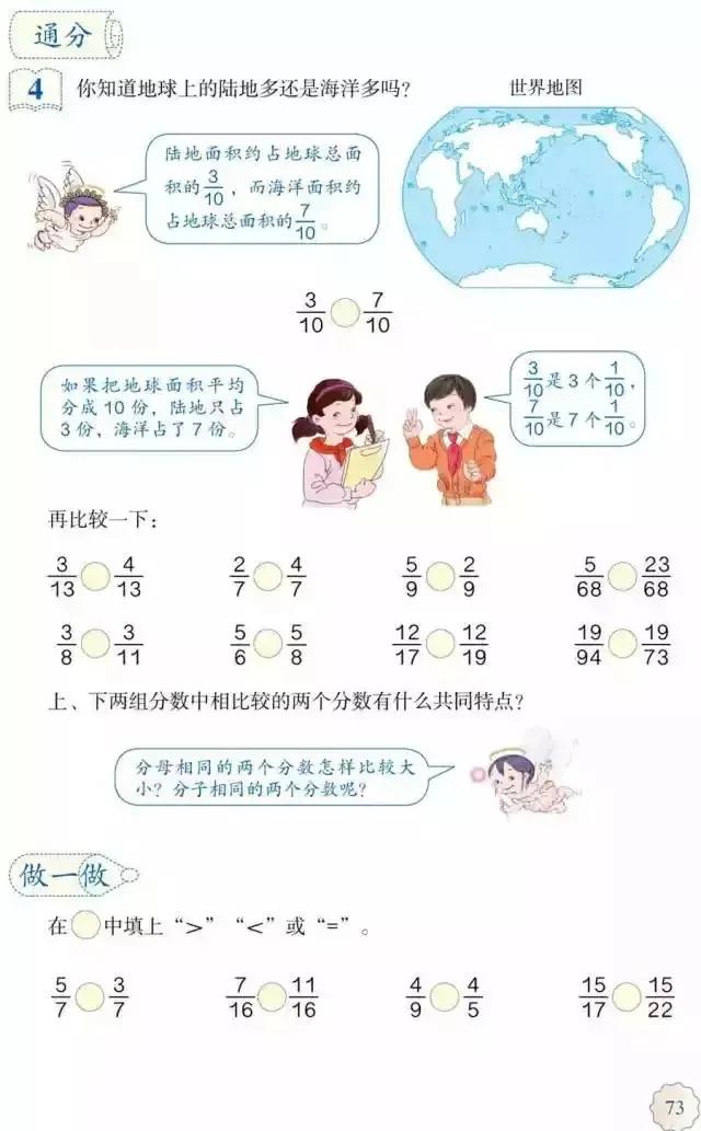 人教版小学数学（五年级下册）课本电子版寒假预习，快收藏