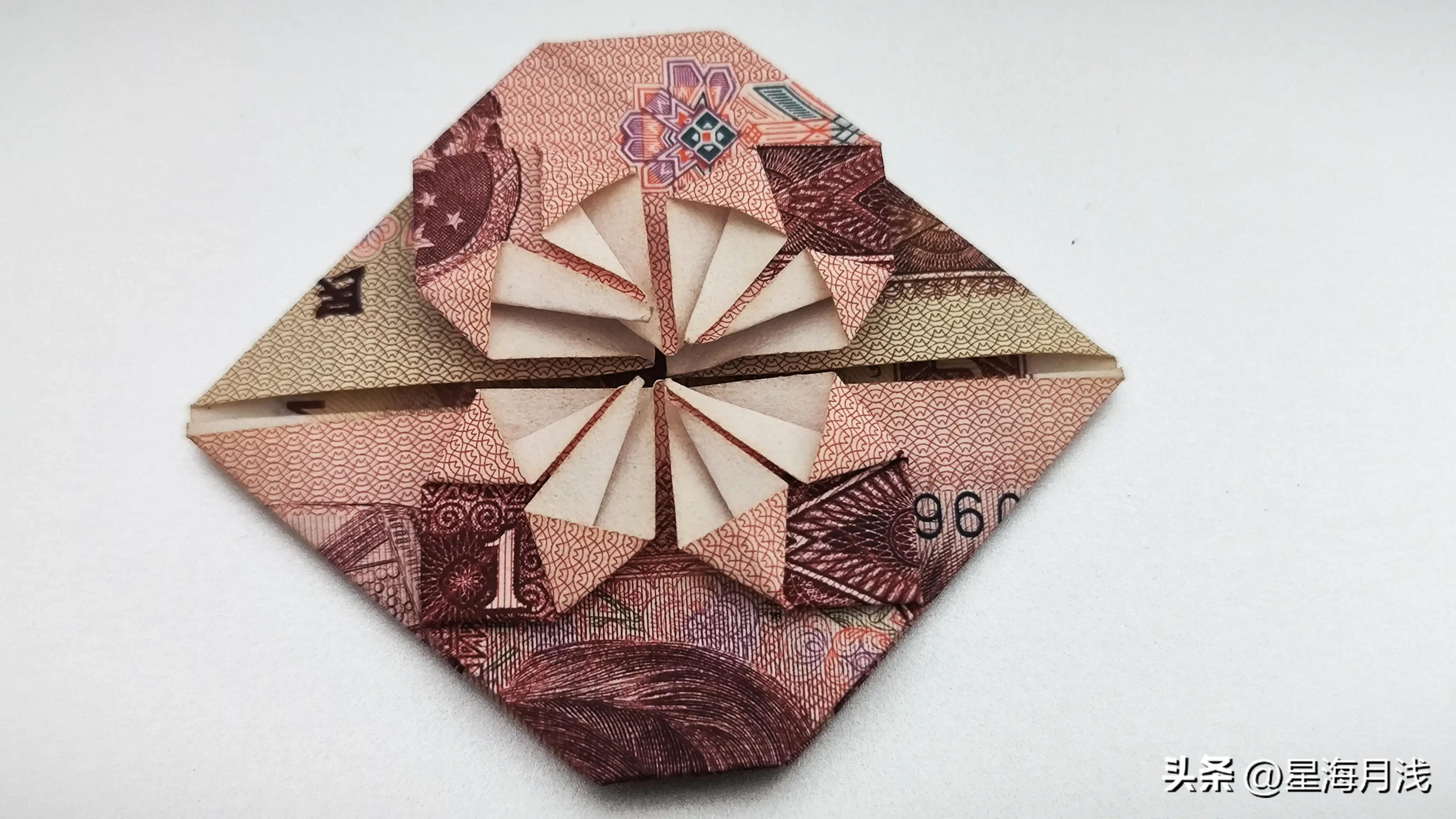 九宫格心形折纸图解,心形折纸的简单步骤