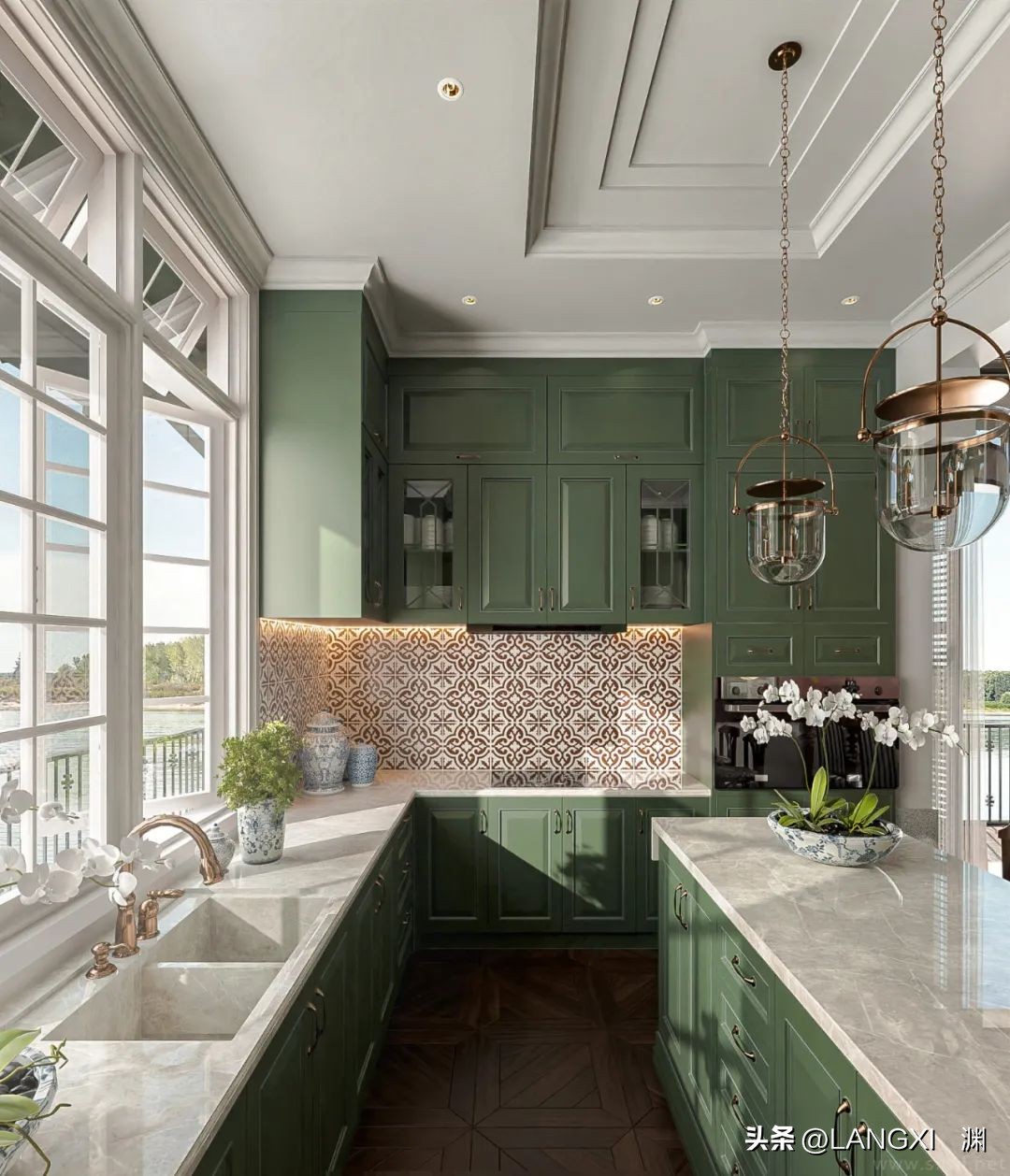 南洋复古风效果图设计元素,复古风的设计太有年代感了