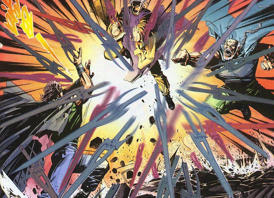 风云漫画步惊云大战皇影,风云漫画步惊云的剑断了