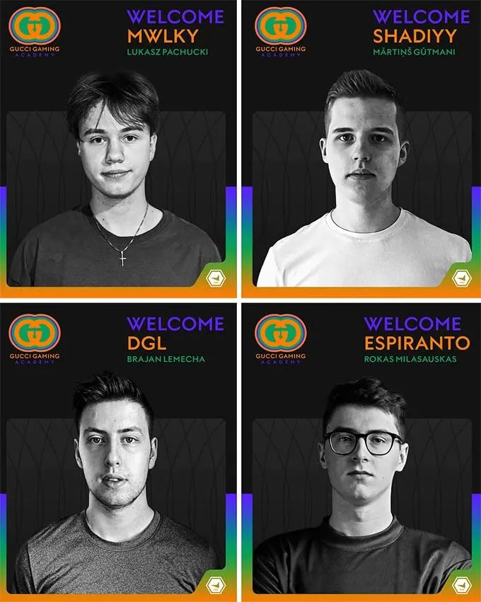 GUCCI开电竞学院了,新logo配色潮不潮?