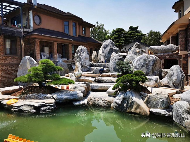 如何自己做假山鱼池,台州假山鱼池施工步骤