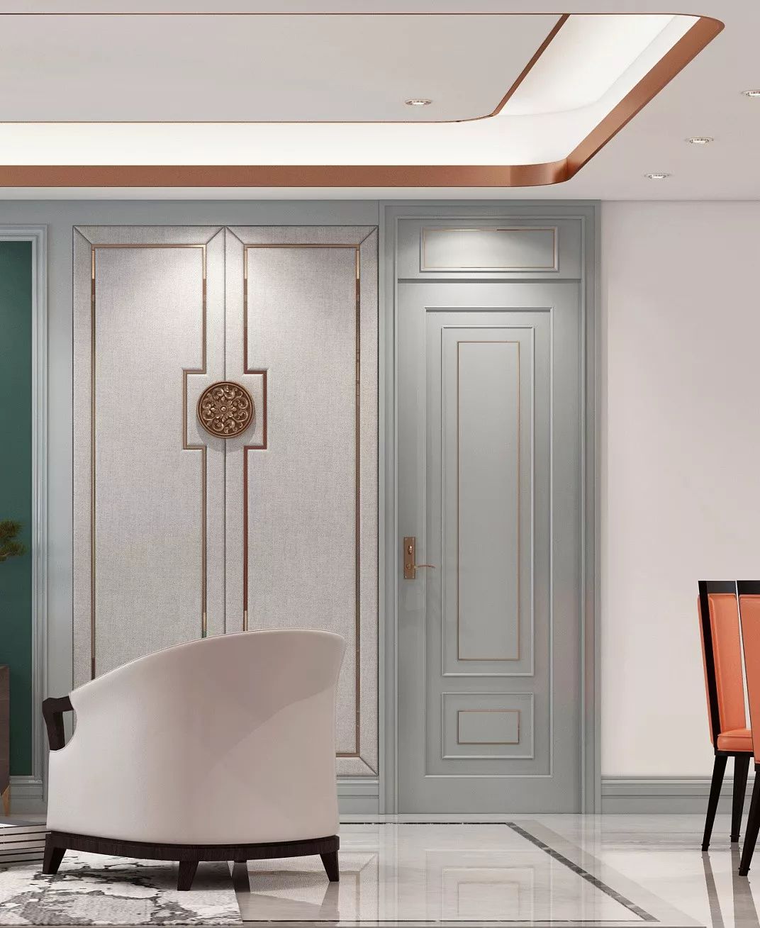 轻奢风格木门效果推荐,当下最流行的5大风格木门