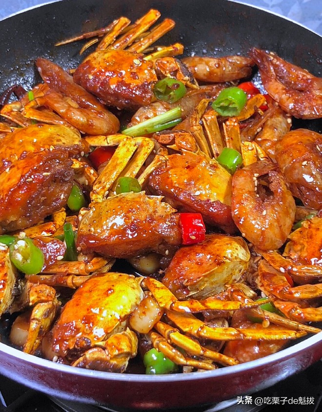 香辣蟹香辣虾的正宗做法,香辣虾香辣蟹的正宗做法