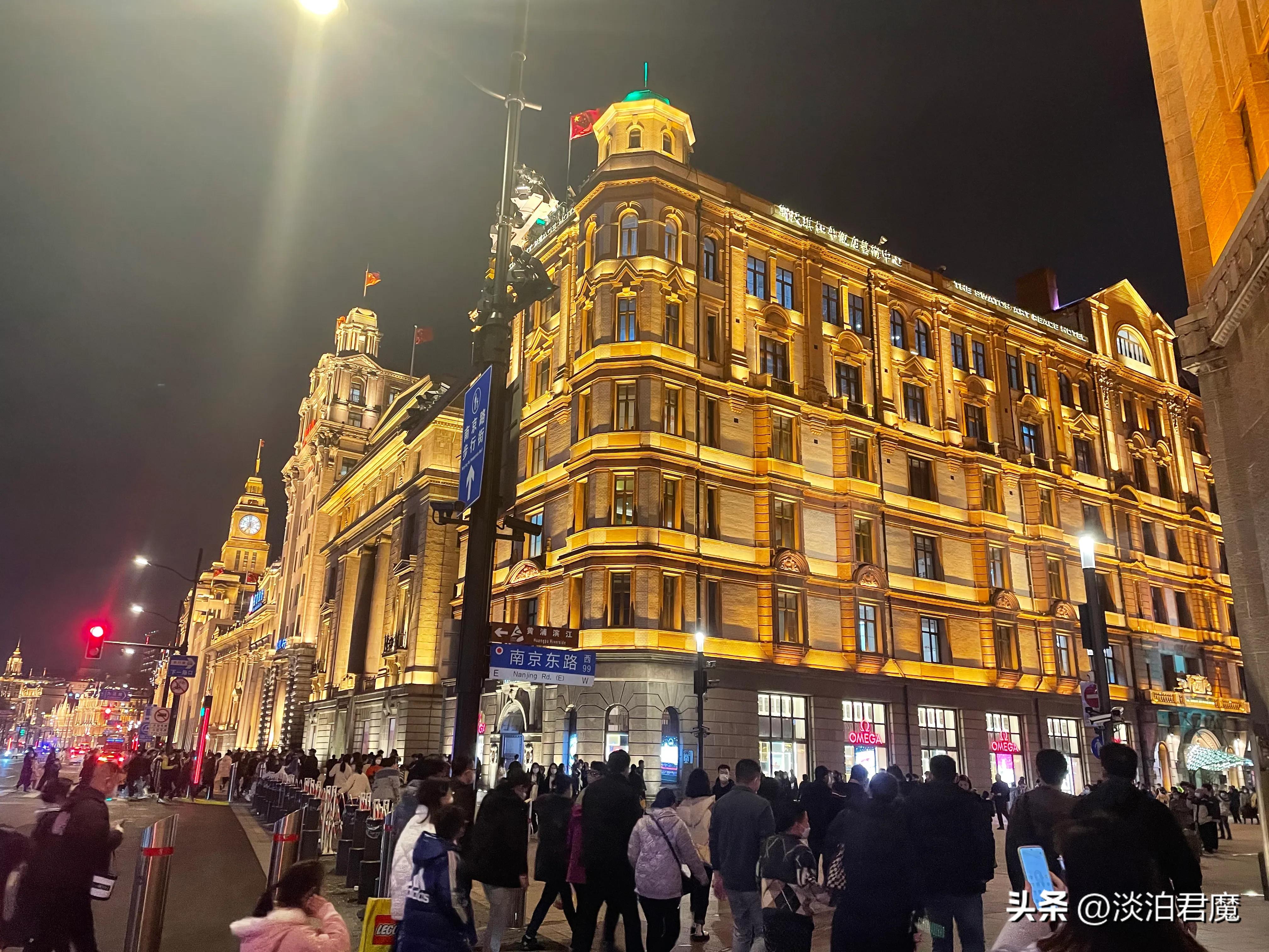 灯光璀璨夜上海,上海灯光星辰