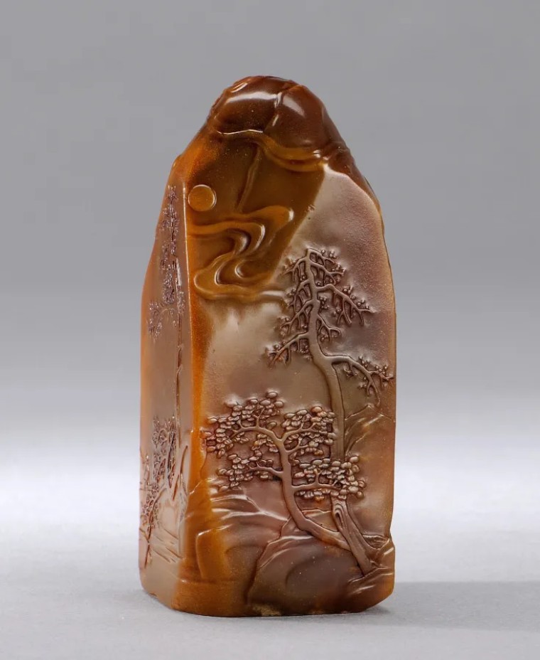 观念无间：层叠式构思下的田黄