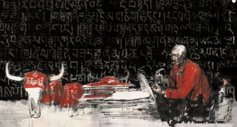 出家15年后还俗著名画家,画家出家十多年后卖了千万