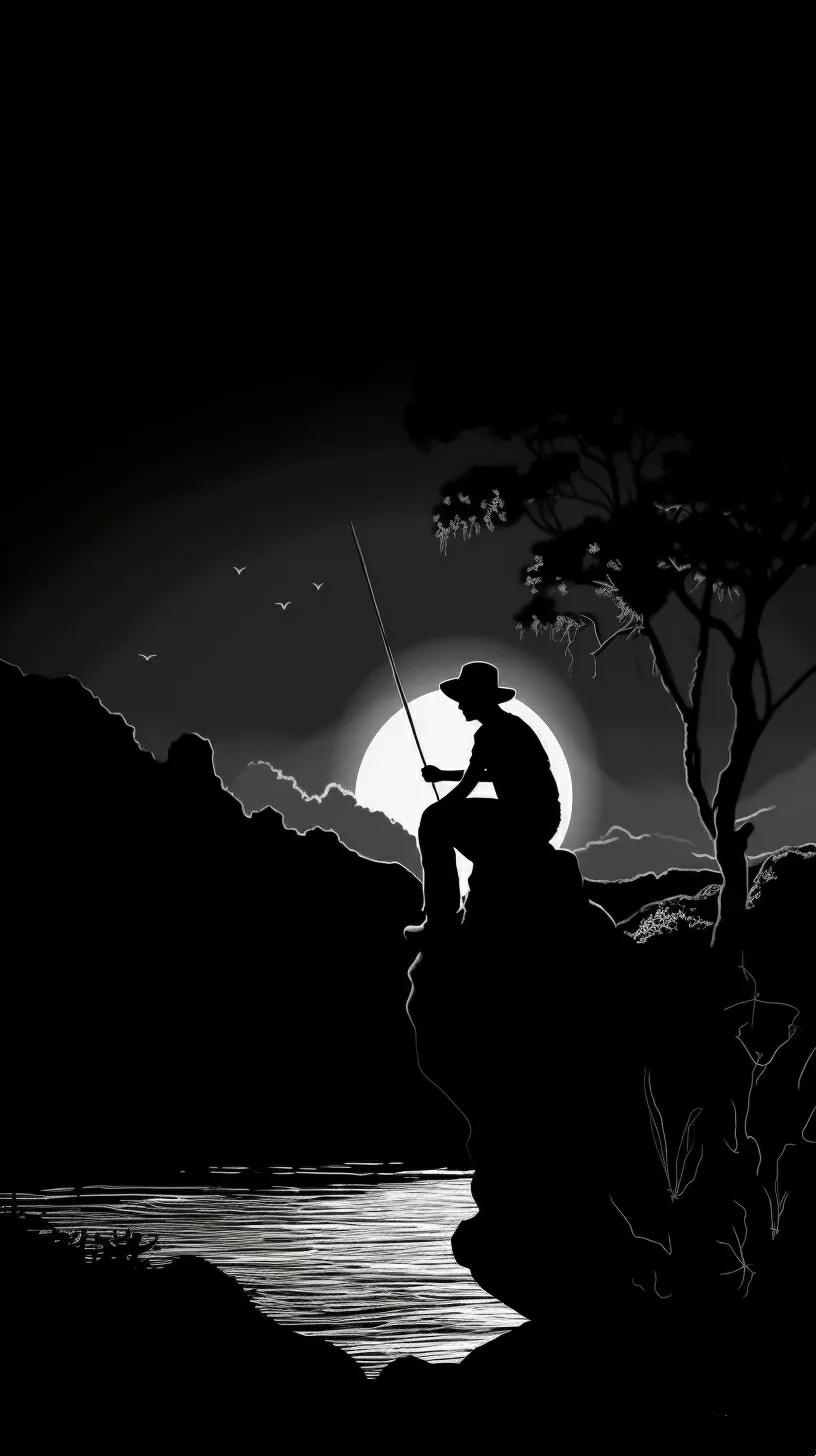 低调奢华黑壁纸,高级的经典黑白壁纸