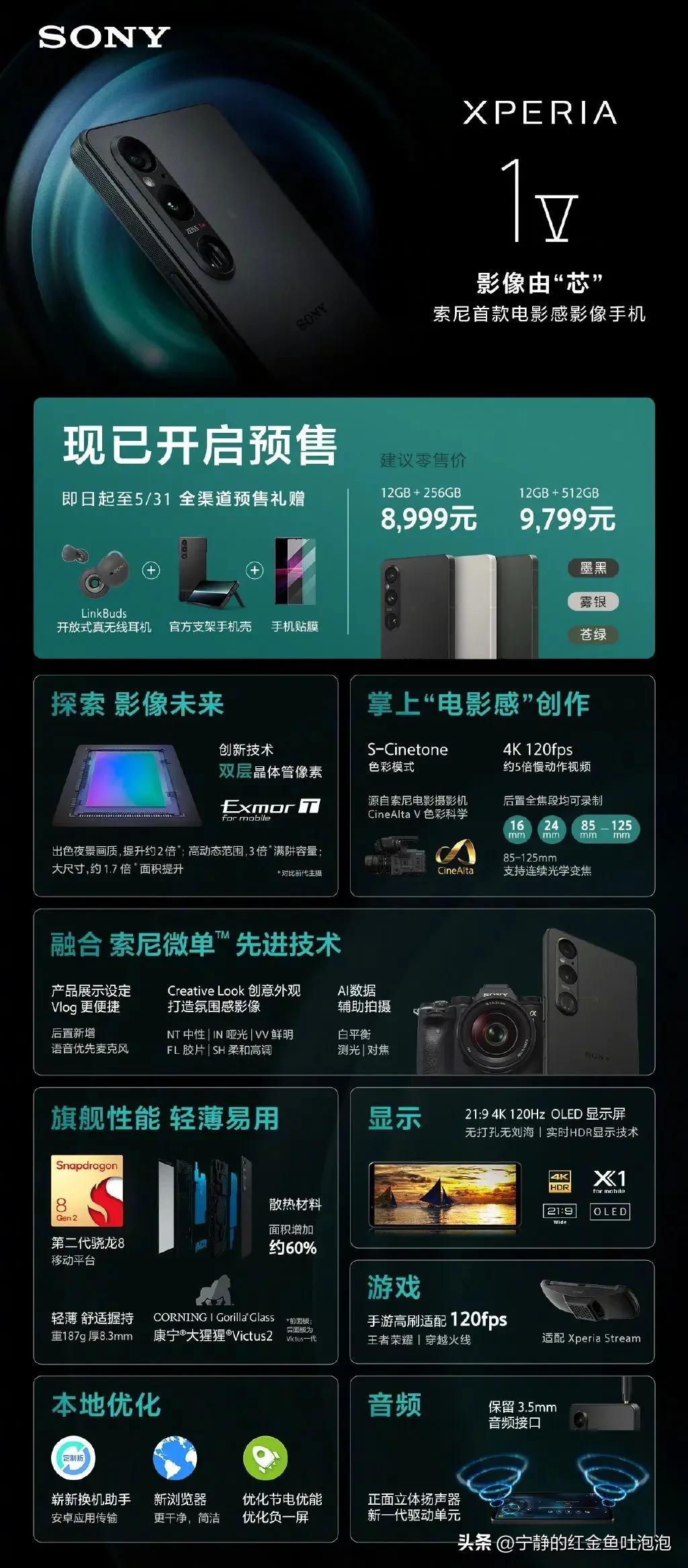 sonyxperia1iv发布会,sonyxperia最新旗舰
