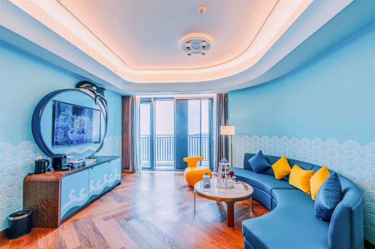 珠海长隆飞船酒店！海洋王国无限畅玩+畅游28楼绝美无边际泳池