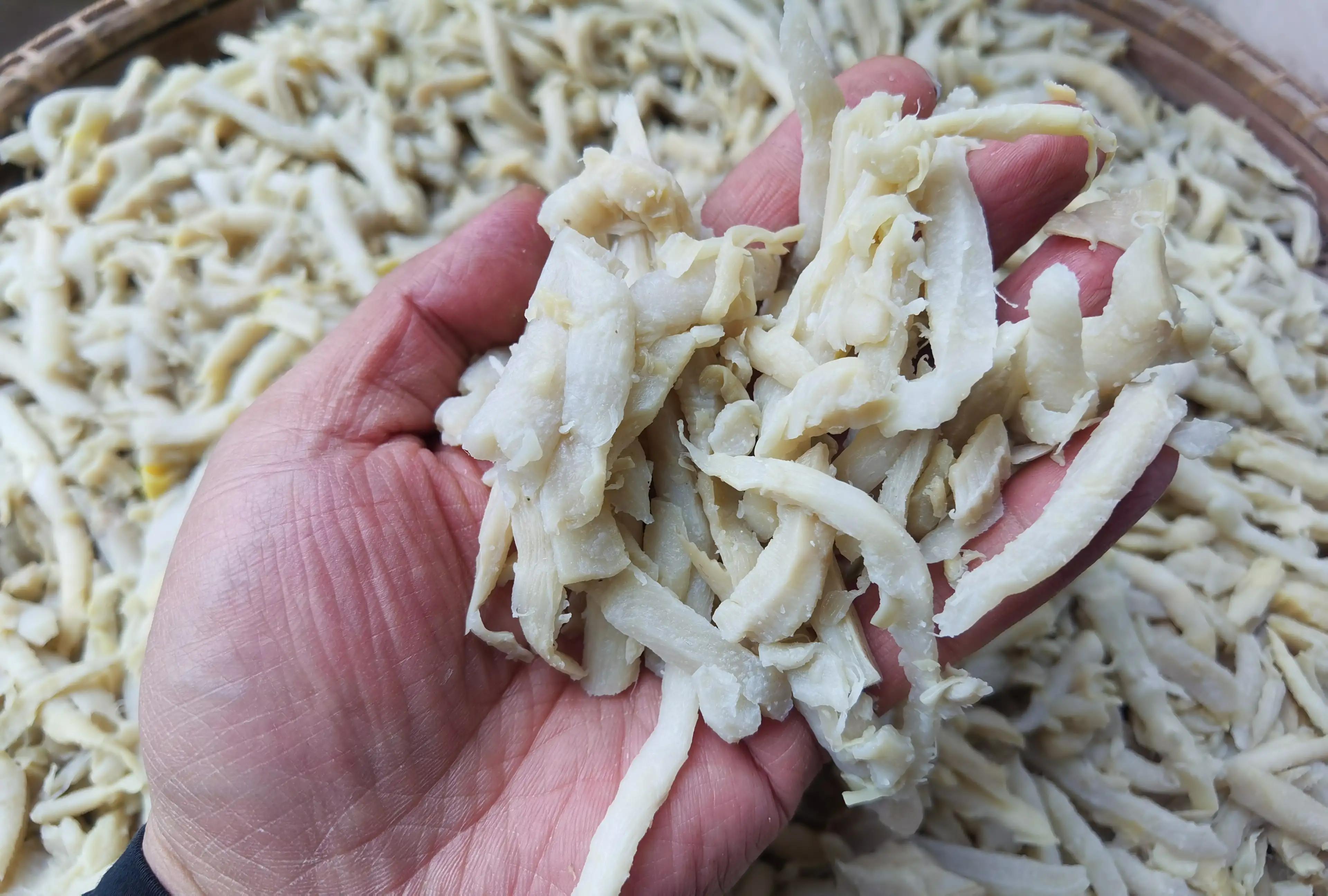 绍兴最好的笋丝梅干菜制作方法,浙江笋丝梅干菜的家常做法