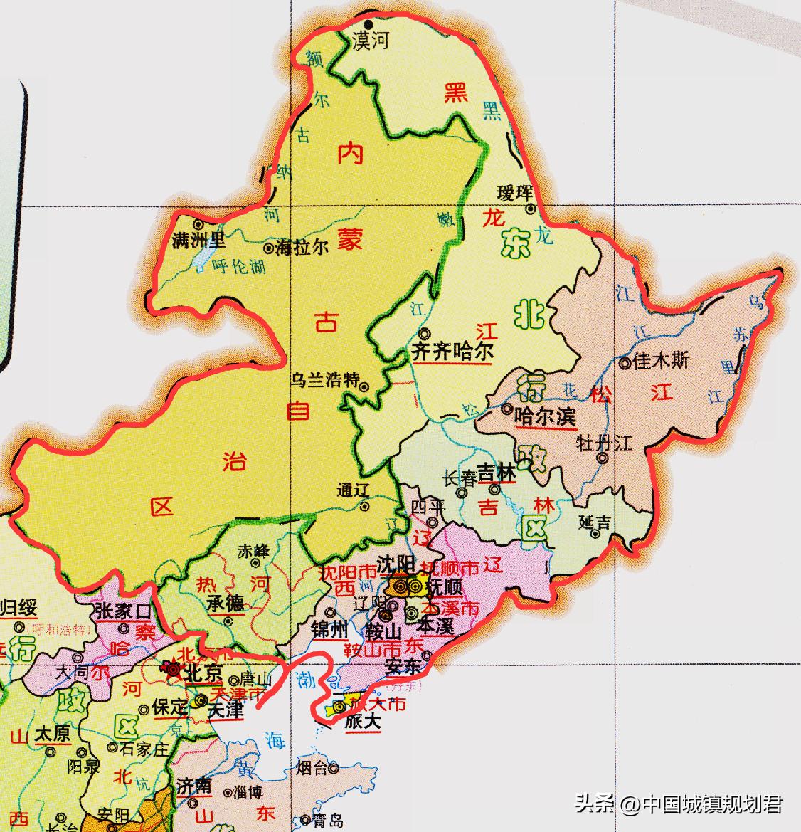 中国最新区划调整方案,大连区划调整设想