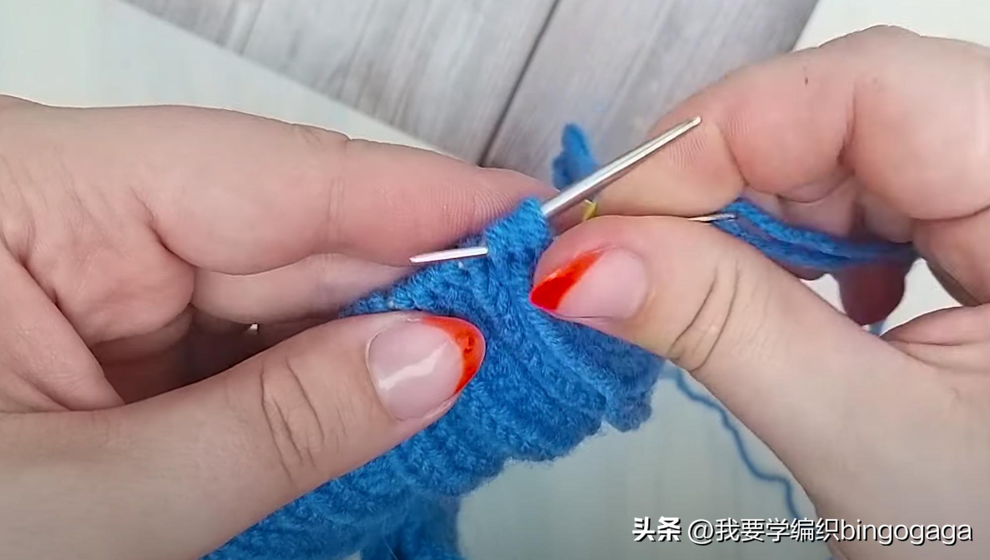 一片式织鞋教程全过程,一片式鞋面的织法