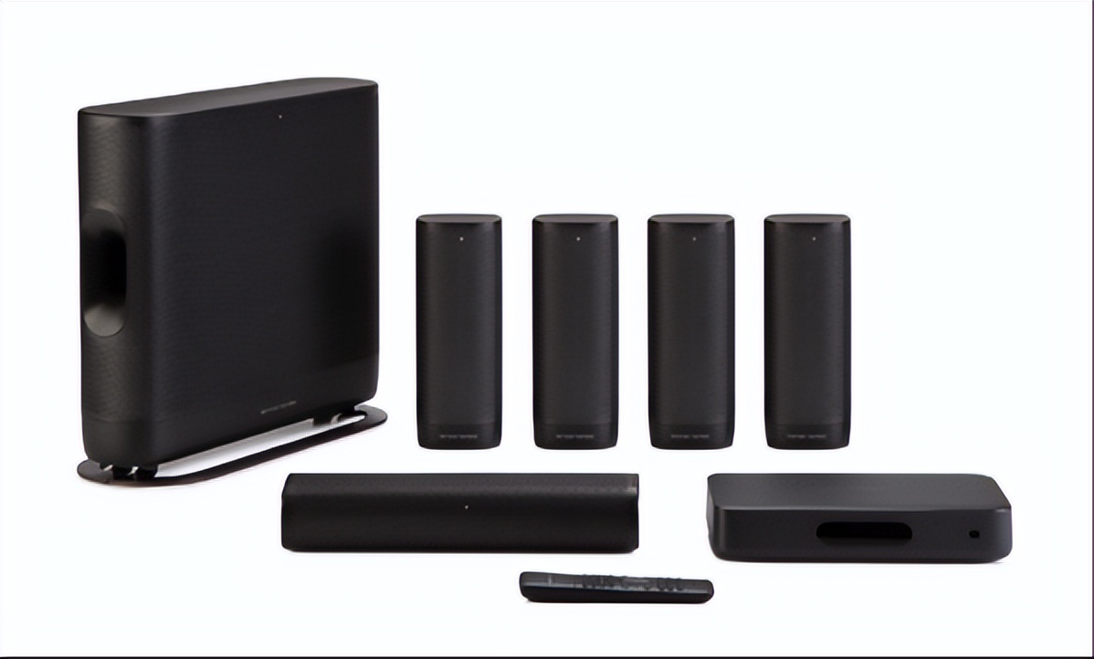 哈曼卡顿真无线5.1家庭影院音响,哈曼卡顿surround真无线5.1