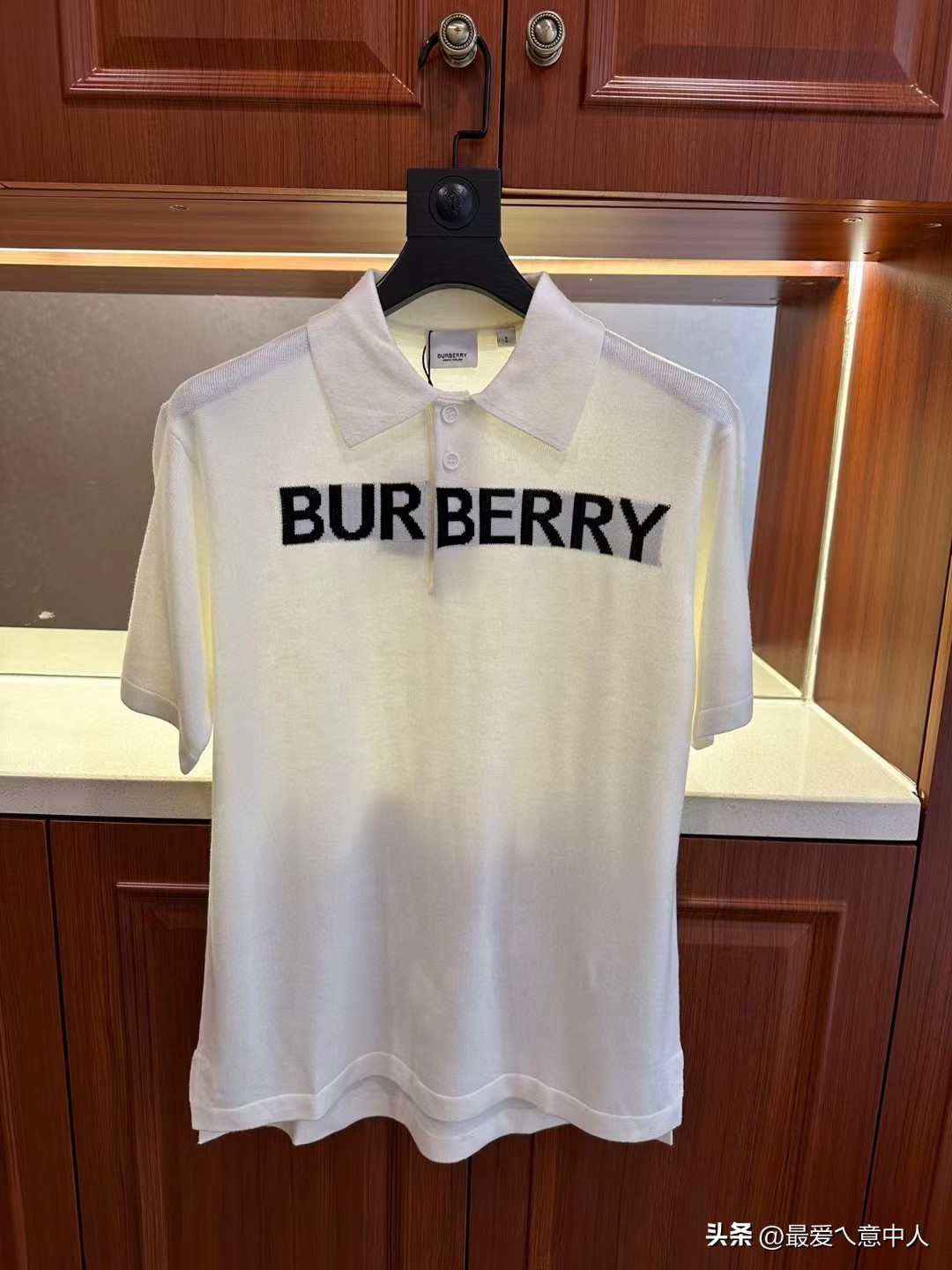 巴宝莉polo衫男长袖休闲,巴宝莉长袖polo衫成功人士