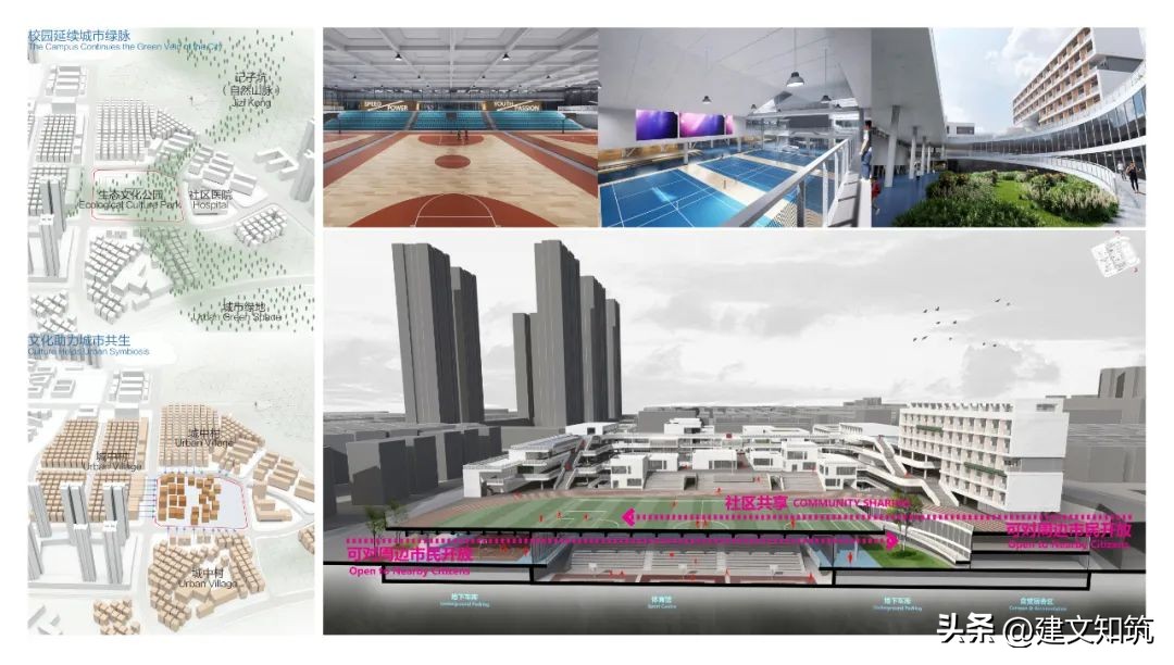 「荐筑」“城长计划”三联学校中标设计方案|香港华艺设计