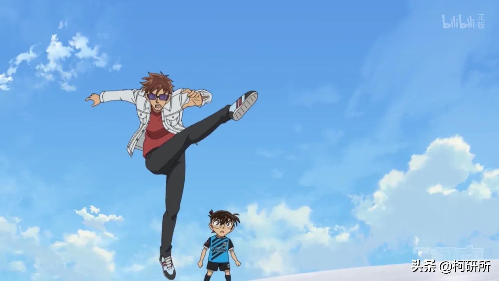 柯南最新比赛,柯南足球vs足球小将