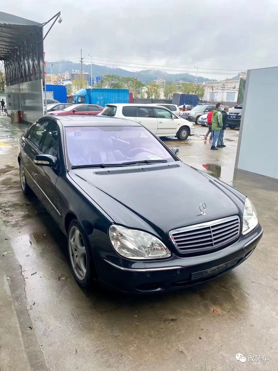 奔驰svip风格改装,奔驰vip风格