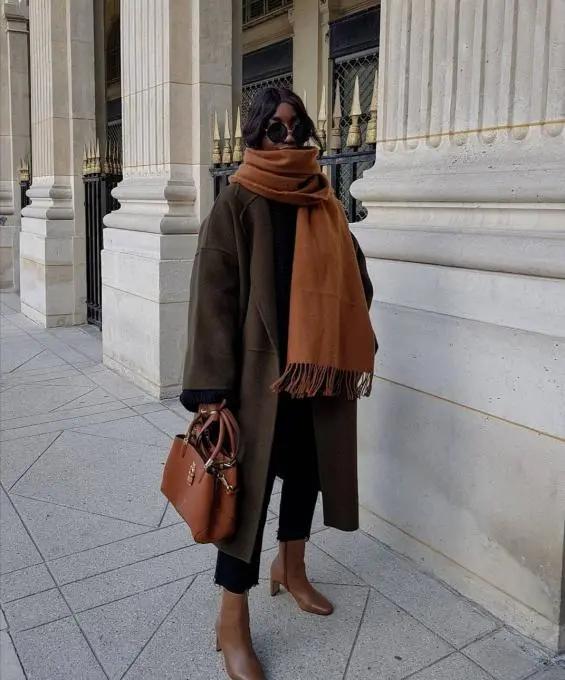 秋冬围巾这样系才好看,秋冬围巾的十种打法