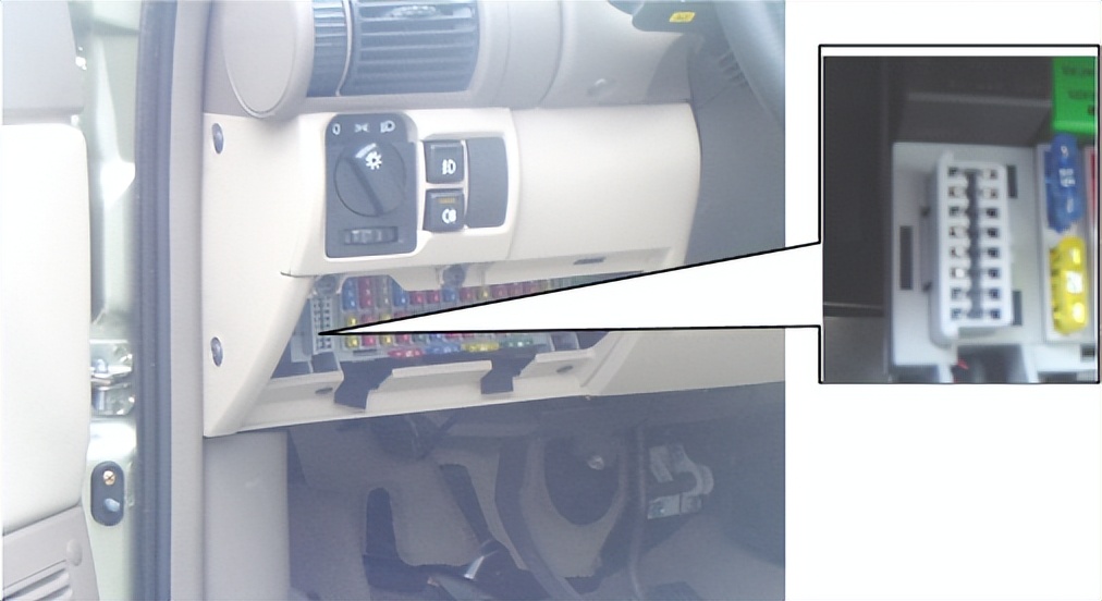 标致307obd诊断接口,obd诊断接口接线示意图