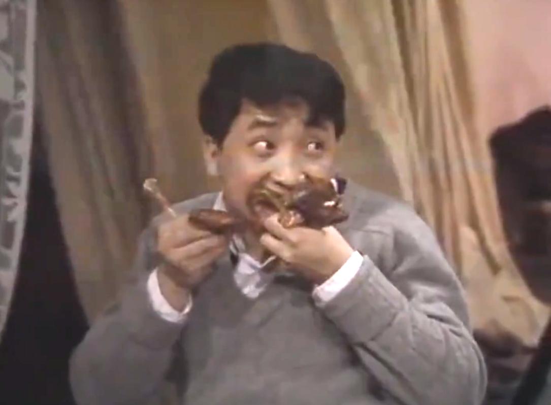 春晚现场吃鸡,39年前春晚