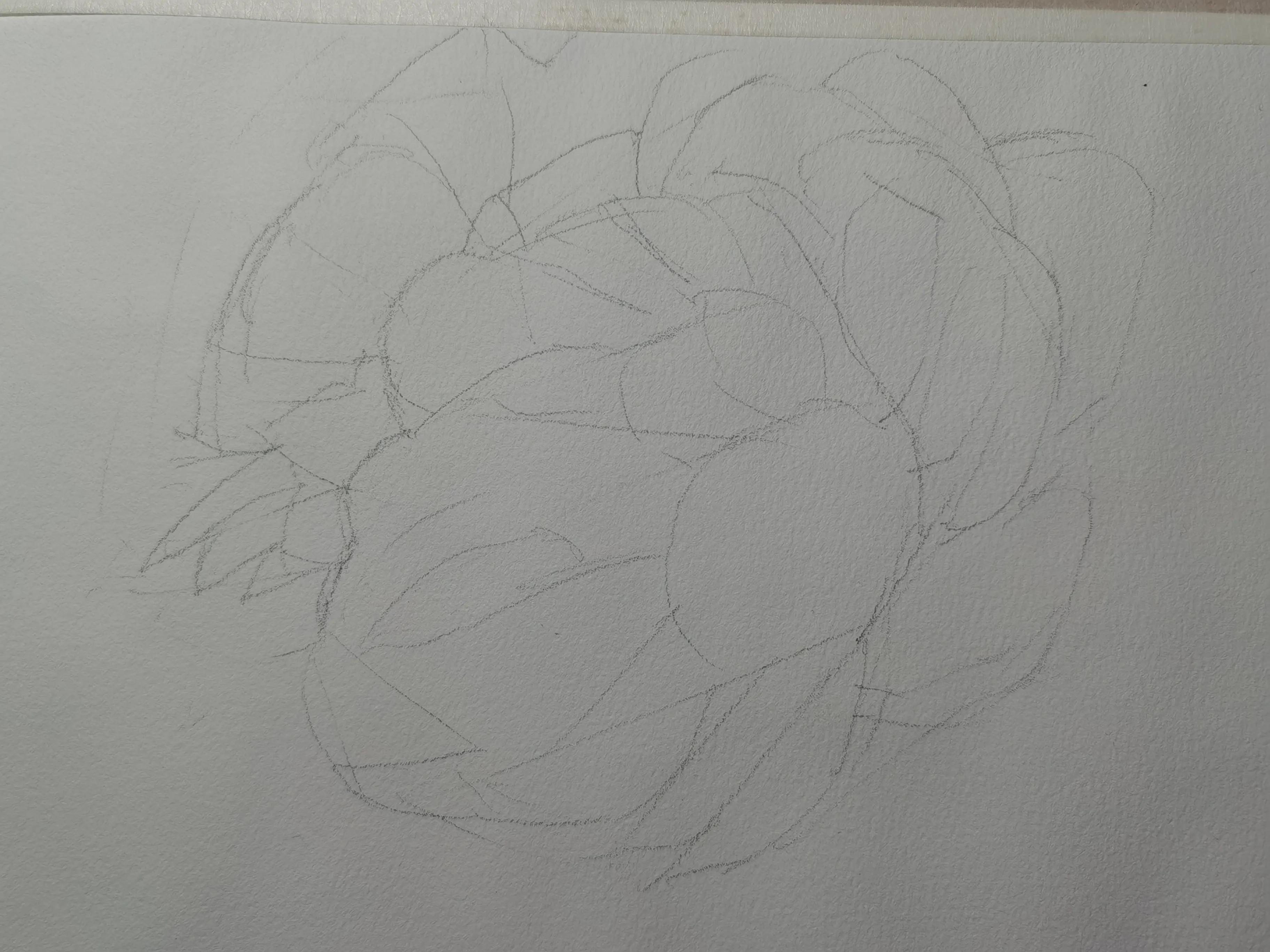 画侧面的两种方法,画准确线稿