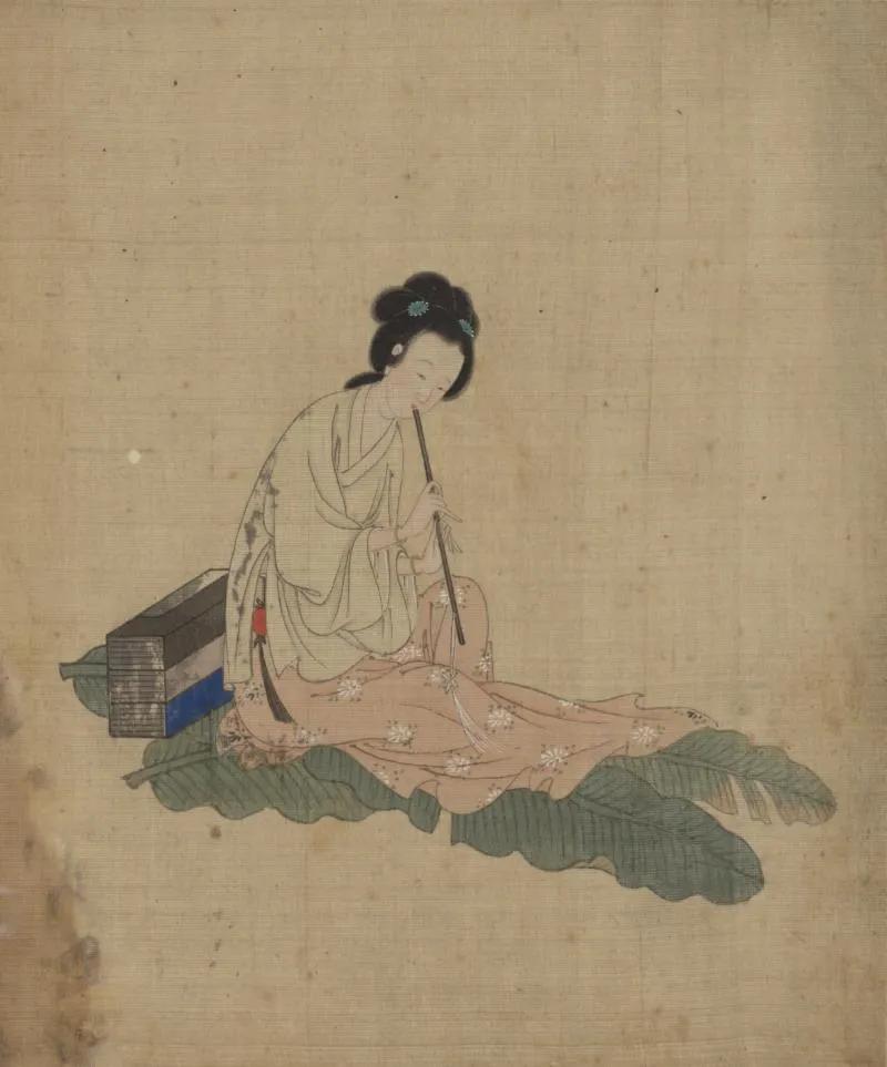 清冷枚仕女图绢本,清冷枚简介