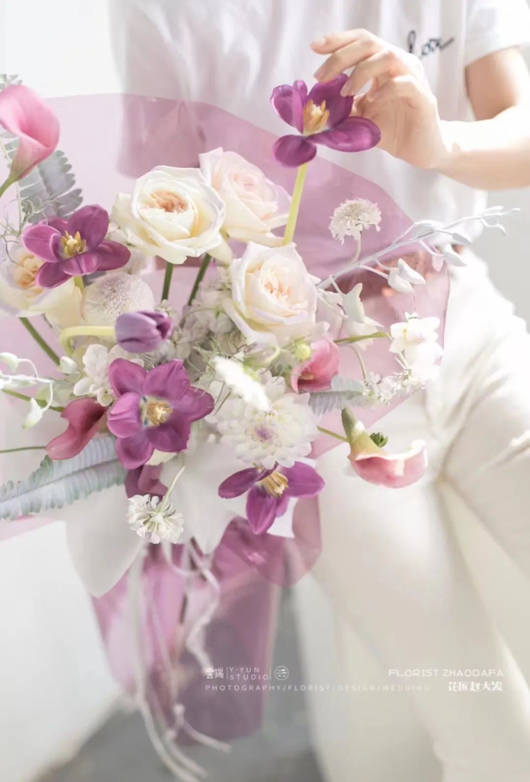 如何把自己做的花束拍出高级感,有哪些便宜好看的花束教程