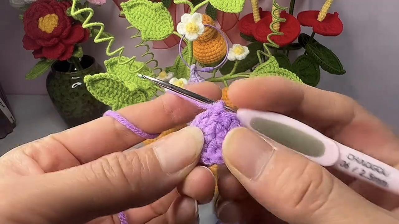 七彩葫芦的叶子教程,七彩葫芦怎么盘