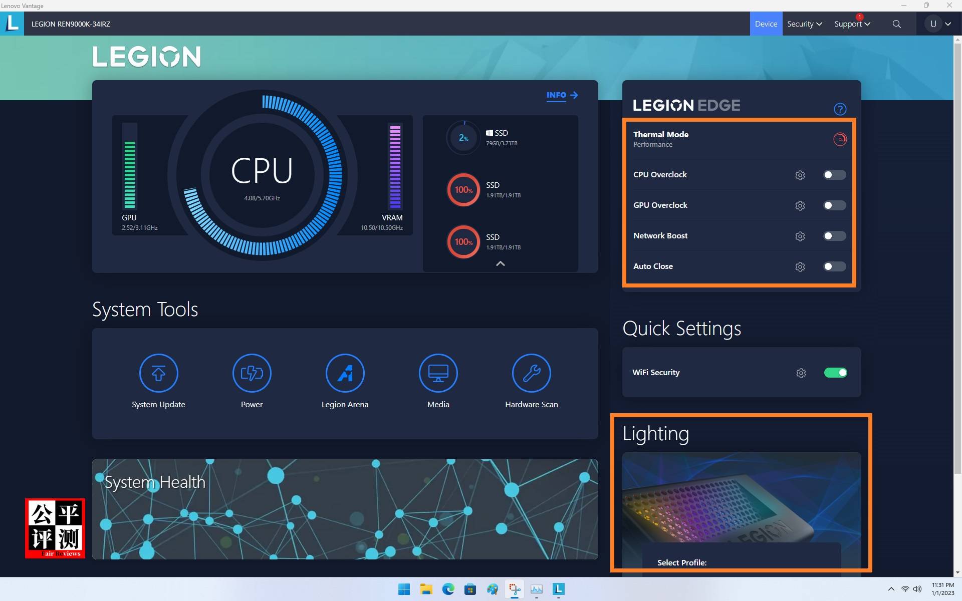 联想拯救者y9000p2022款全系测评,联想拯救者刃9000k2023款