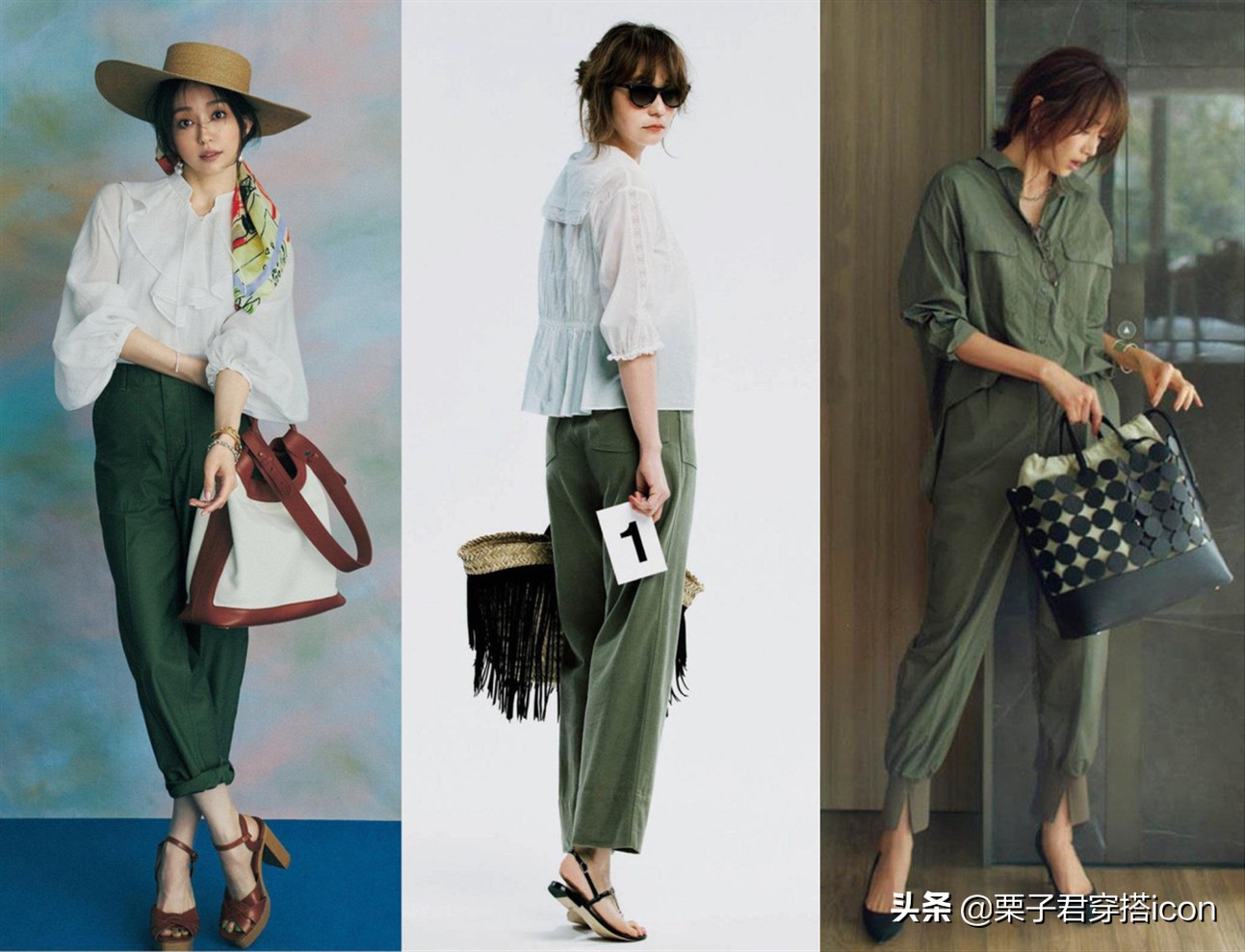 清新绿搭什么颜色好看,适合夏天的绿色系穿搭