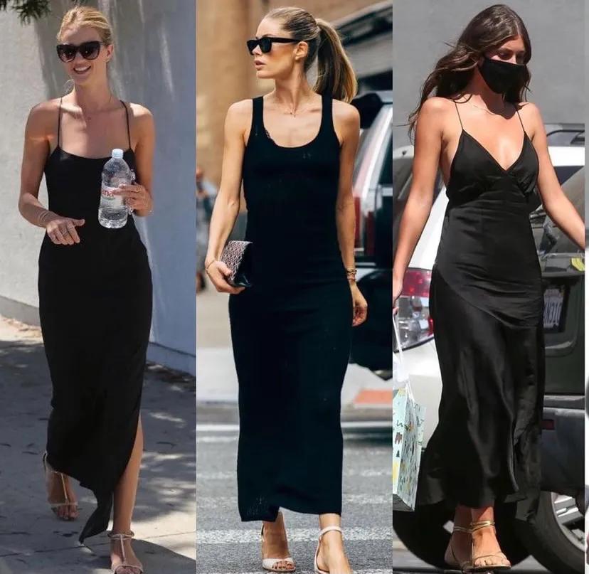 赫本风小黑裙高级感今年最火黑裙,优雅气质的小黑裙了解一下