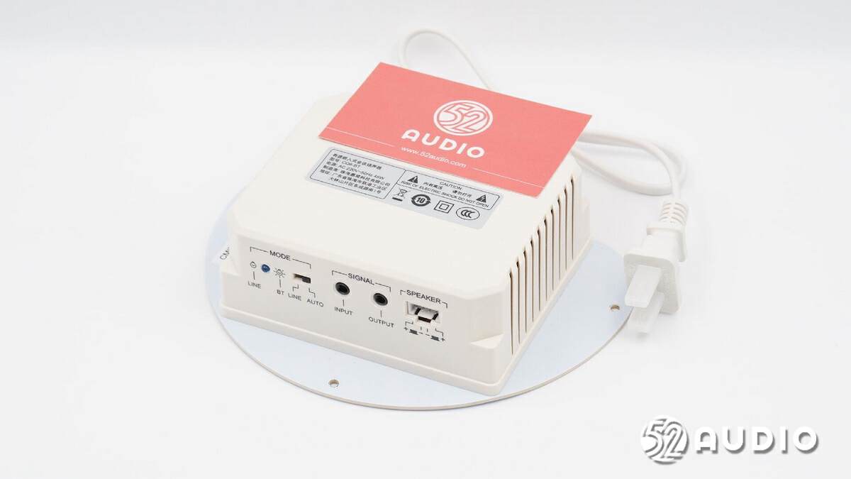 惠威cq6-bt扬声器接线图,惠威cq6吸顶音响后面如何连线