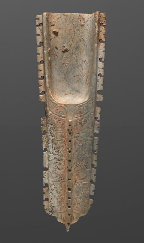 陕西历史博物馆馆藏石峁古城玉器,苏州博物馆馆藏老玉器