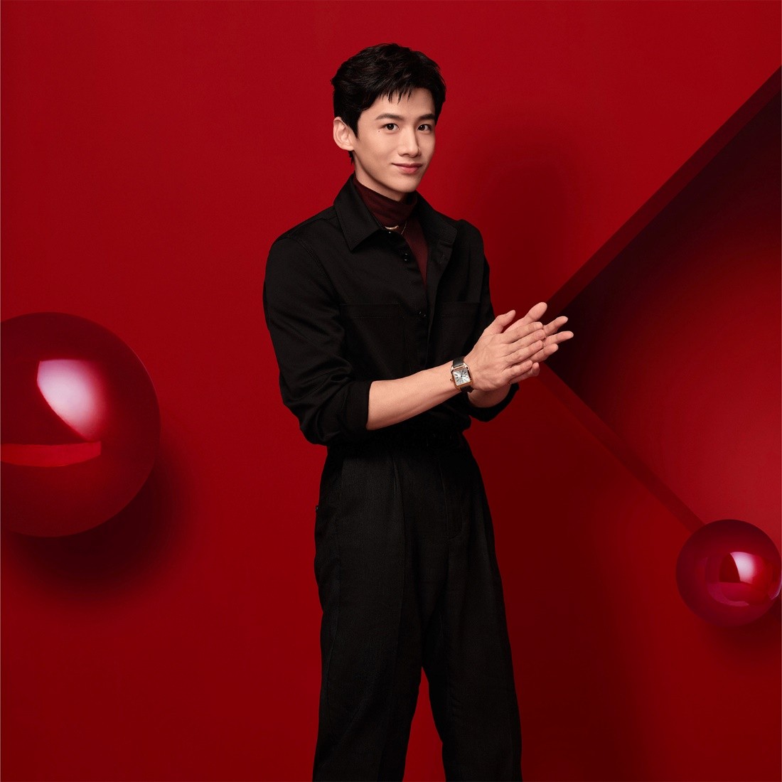 李现卡地亚挚友和白敬亭王嘉尔,卡地亚邓紫棋王嘉尔白敬亭