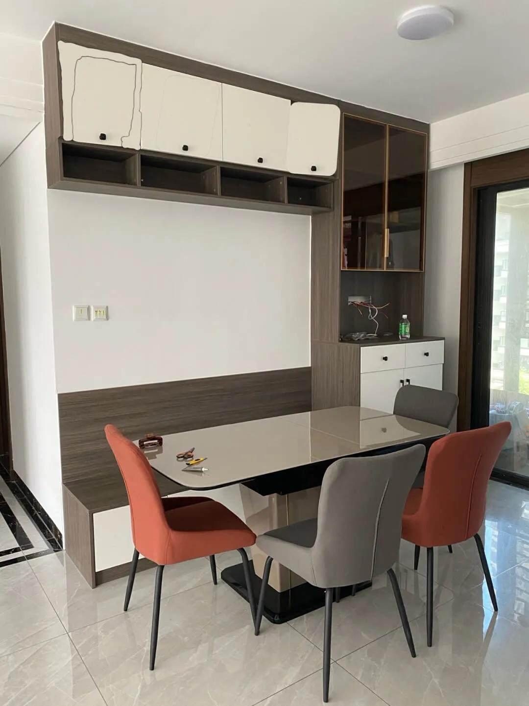 小户型餐厅卡座设计30款,小户型3平米卡座餐厅