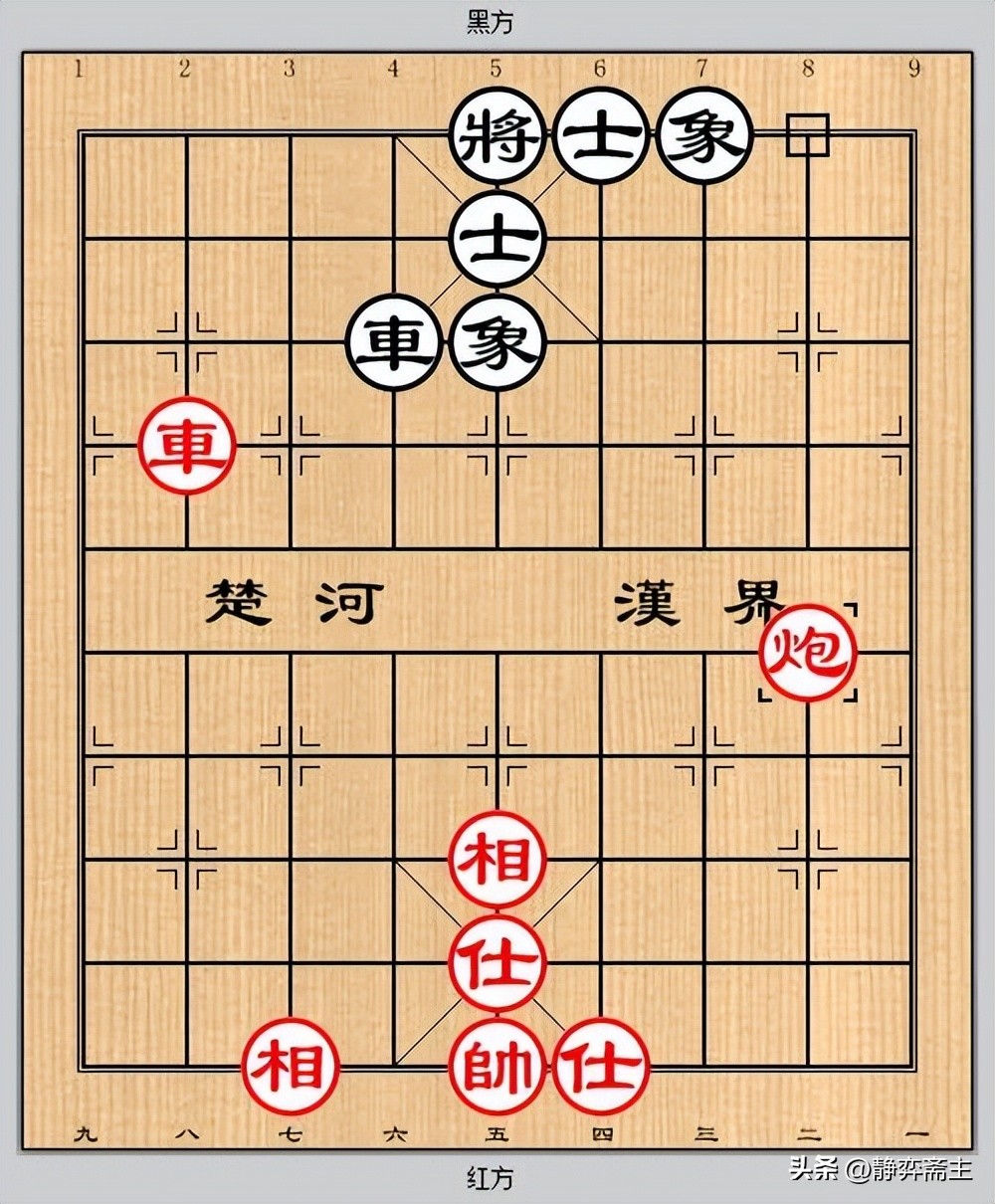 单车士守和车单兵定式,单车士象全守和炮车的定式