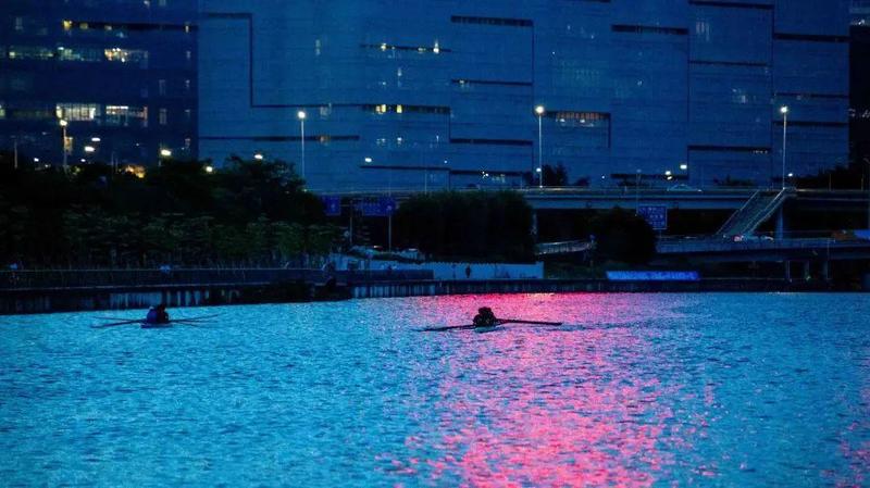 大沙河游泳视频,大沙河玩皮划艇